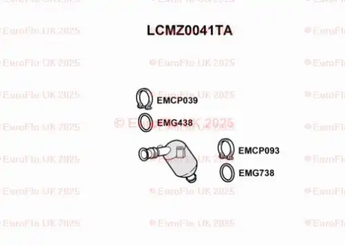 Катализатор LCMZ0041TA EUROFLO
