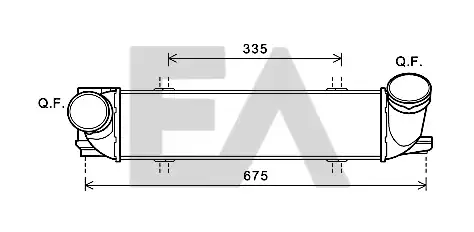 Интеркулер 36A07013 EACLIMA