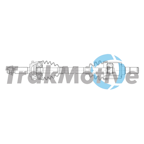 Приводной вал 30-2396 TRAKMOTIVE