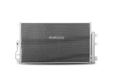 Радиатор кондиционера (конденсатор) METACO 8012254