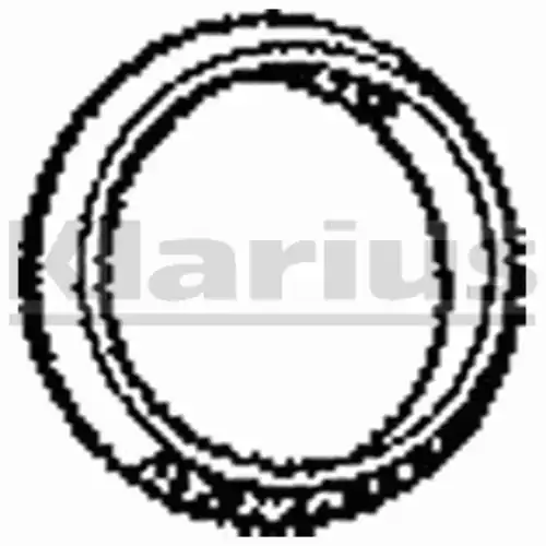 Прокладка глушителя KLARIUS 410309