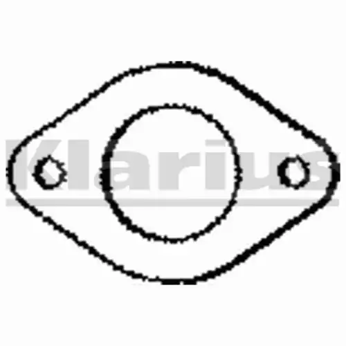 Прокладка глушителя KLARIUS 410106