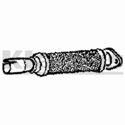 Гофра глушителя KLARIUS 110360 L= d=
