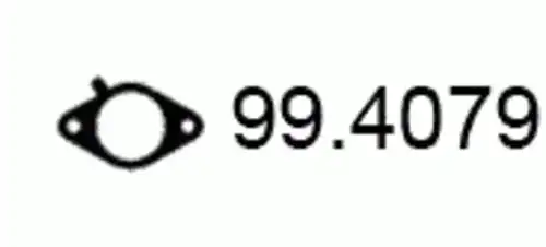 Прокладка глушителя ASSO 994.079