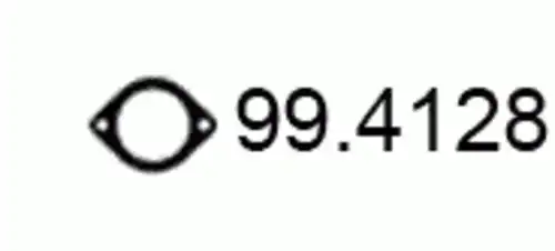 Прокладка глушителя ASSO 994.128