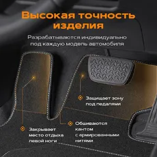 Коврики в салон REZKON 2062005100