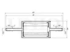Топливный фильтр UNIO FLT-55018