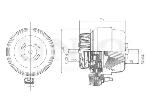 Подушка крепления двигателя UNIO RMP-15014