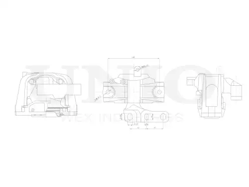 Подушка крепления двигателя UNIO RMP-15015