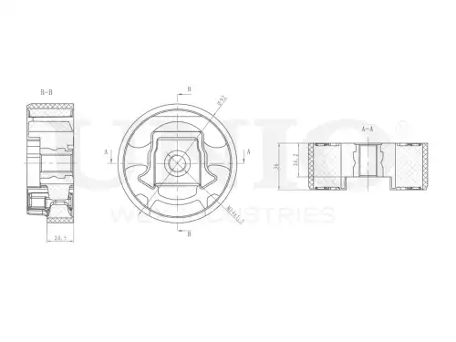 Подушка крепления двигателя UNIO RMP-15016
