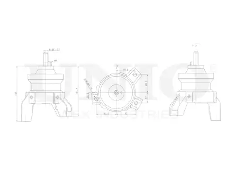 Подушка крепления двигателя UNIO RMP-15027