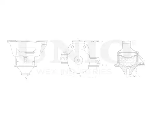 Подушка крепления двигателя UNIO RMP-15055