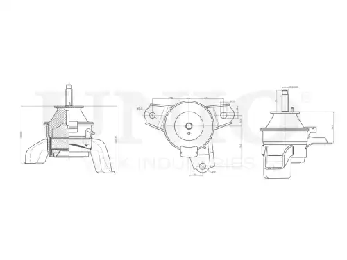 Подушка крепления двигателя UNIO RMP-15063