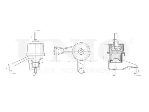 Подушка крепления двигателя UNIO RMP-15094