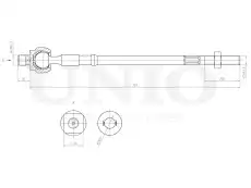 Рулевая тяга UNIO SSP-30013