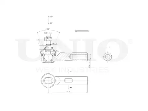Рулевой наконечник UNIO SSP-10026