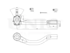 Рулевой наконечник UNIO SSP-10027