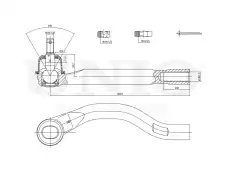 Рулевой наконечник UNIO SSP-10028