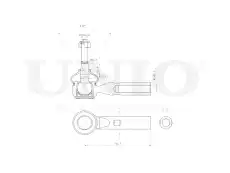 Рулевой наконечник UNIO SSP-10068