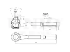 Рулевой наконечник UNIO SSP-10073