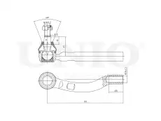 Рулевой наконечник UNIO SSP-10083
