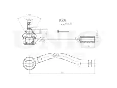 Рулевой наконечник UNIO SSP-10087