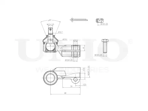 Рулевой наконечник UNIO SSP-10127