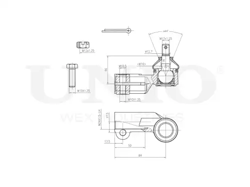 Рулевой наконечник UNIO SSP-10128