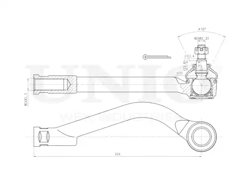 Рулевой наконечник UNIO SSP-10160