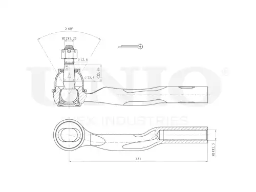 Рулевой наконечник UNIO SSP-10169