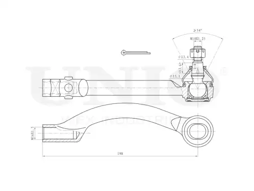 Рулевой наконечник UNIO SSP-10172