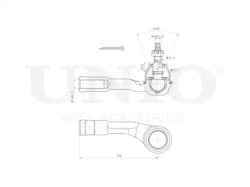 Рулевой наконечник UNIO SSP-10177