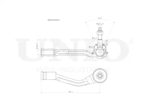 Рулевой наконечник UNIO SSP-10183