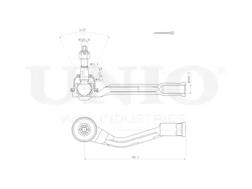 Рулевой наконечник UNIO SSP-10184