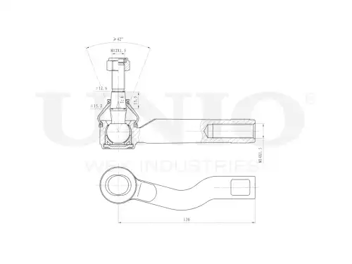 Рулевой наконечник UNIO SSP-10187