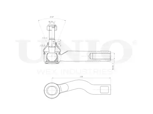Рулевой наконечник UNIO SSP-10188