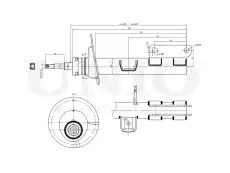 Амортизатор подвески SAB-10104 UNIO