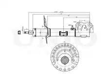 Амортизатор подвески SAB-10269 UNIO