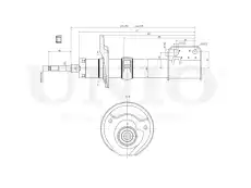 Амортизатор подвески SAB-10288 UNIO