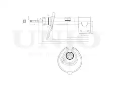 Амортизатор подвески SAB-10300 UNIO