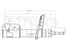 Амортизатор подвески SAB-10309 UNIO