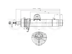 Амортизатор подвески SAB-10334 UNIO