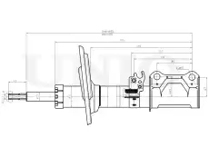 Амортизатор подвески SAB-10342 UNIO