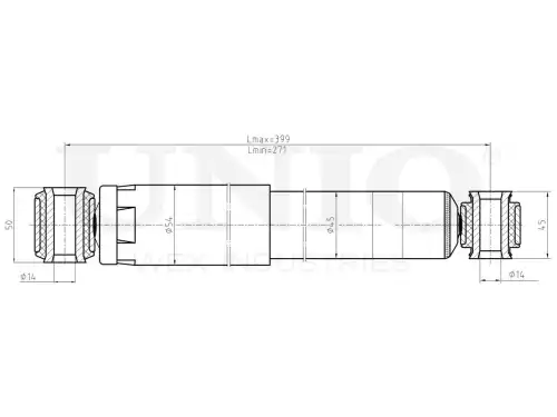 Амортизатор подвески SAB-10513 UNIO