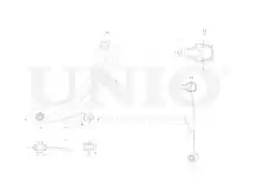 Рычаг подвески UNIO SSP-40005