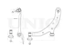 Рычаг подвески UNIO SSP-40007