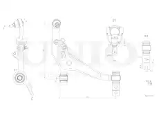 Рычаг подвески UNIO SSP-40008