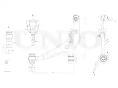 Рычаг подвески UNIO SSP-40009