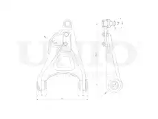 Рычаг подвески UNIO SSP-40010