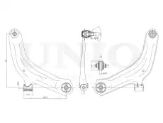 Рычаг подвески UNIO SSP-40012